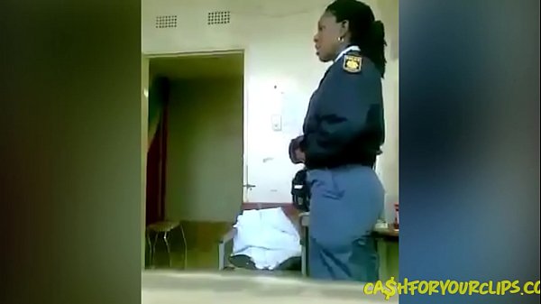 Two African Cops Fucking On Duty